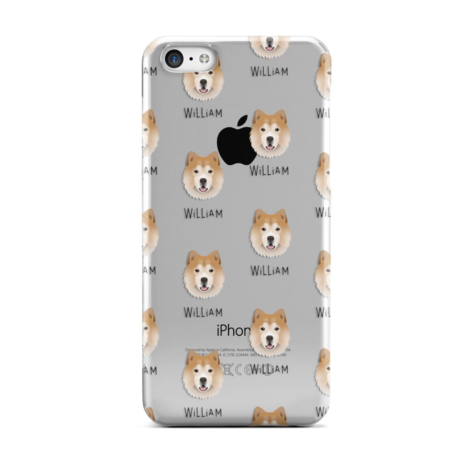 Chusky Icon with Name Apple iPhone 5c Case