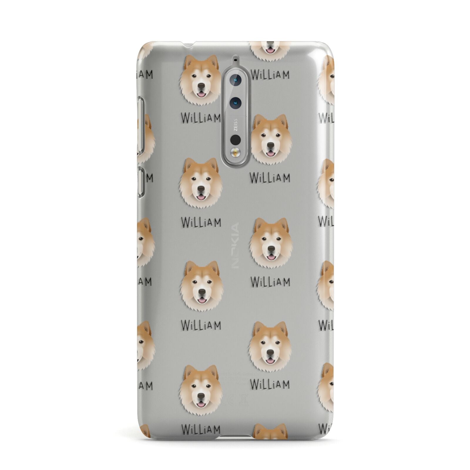 Chusky Icon with Name Nokia Case