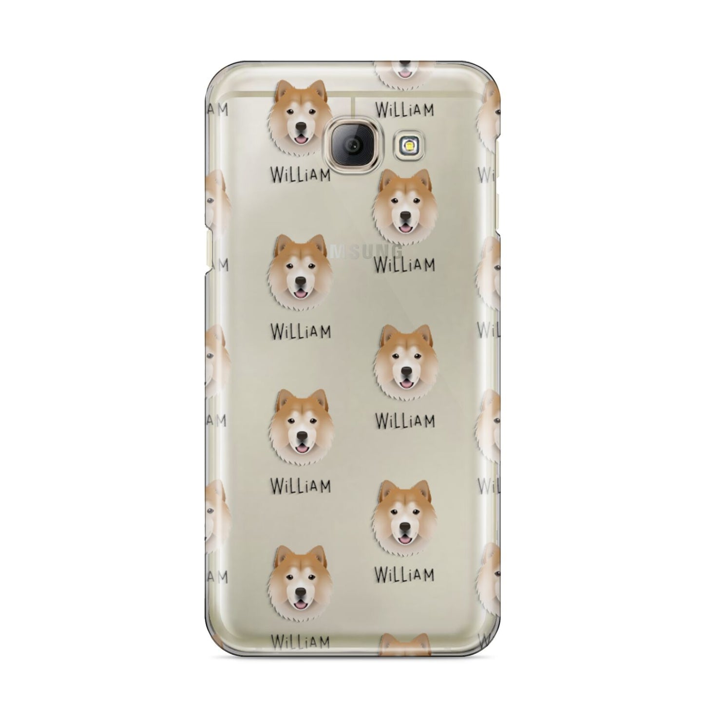 Chusky Icon with Name Samsung Galaxy A8 2016 Case