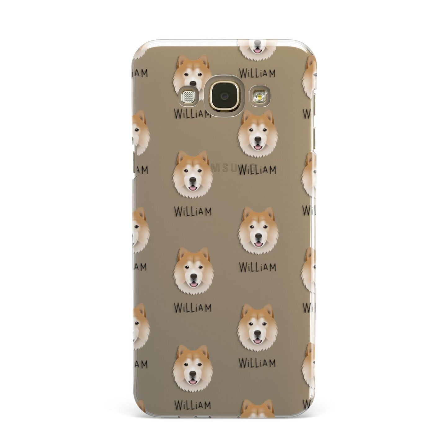 Chusky Icon with Name Samsung Galaxy A8 Case