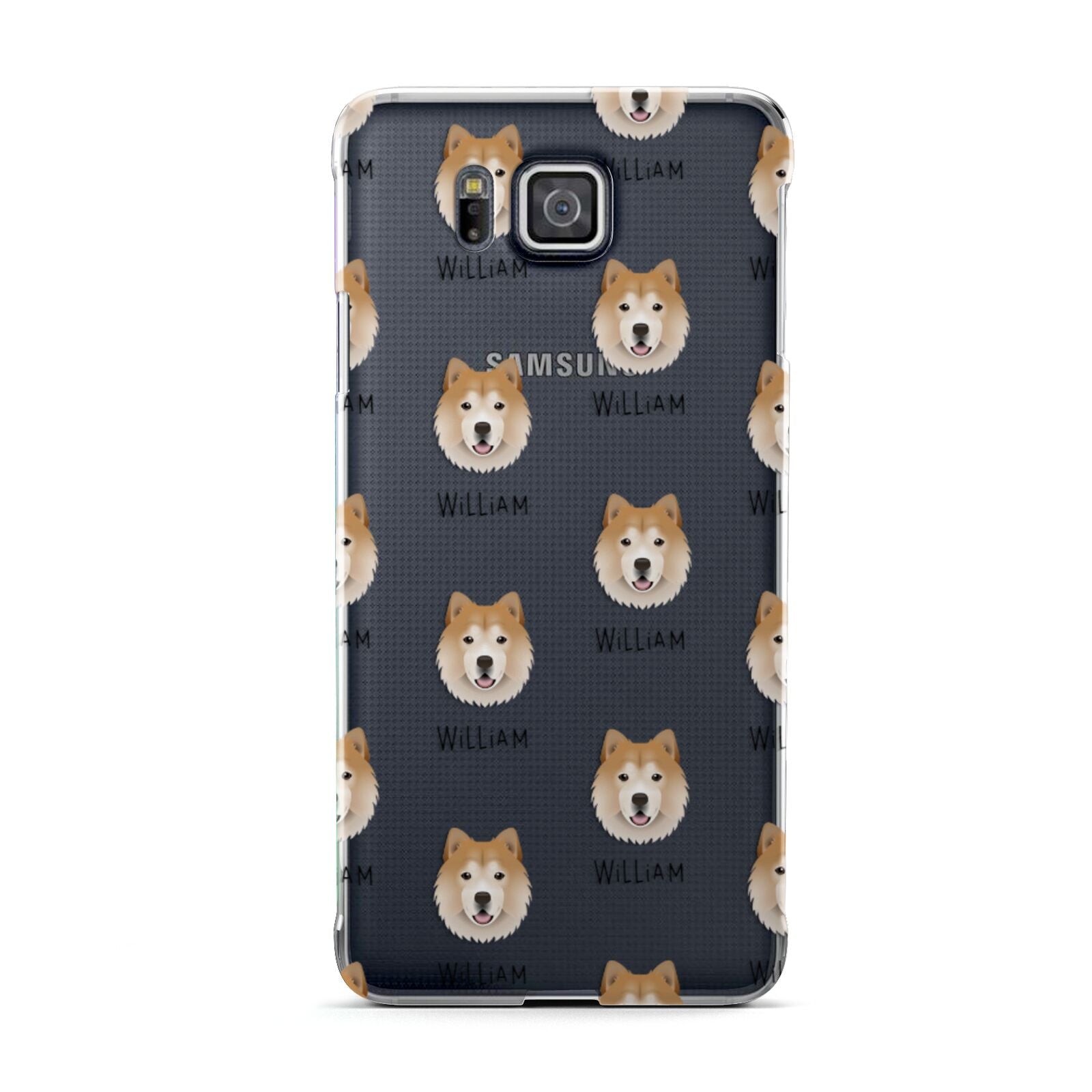 Chusky Icon with Name Samsung Galaxy Alpha Case