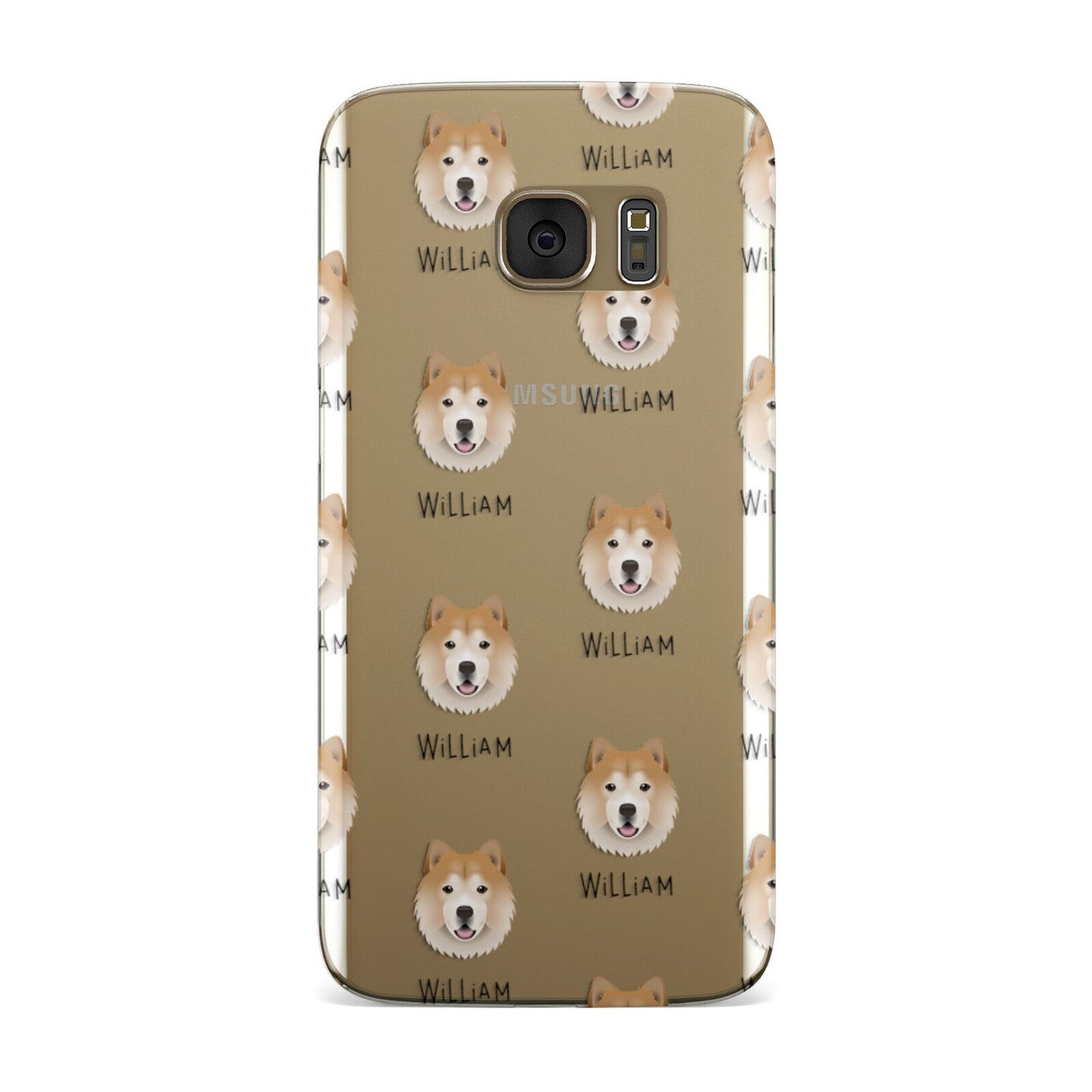 Chusky Icon with Name Samsung Galaxy Case