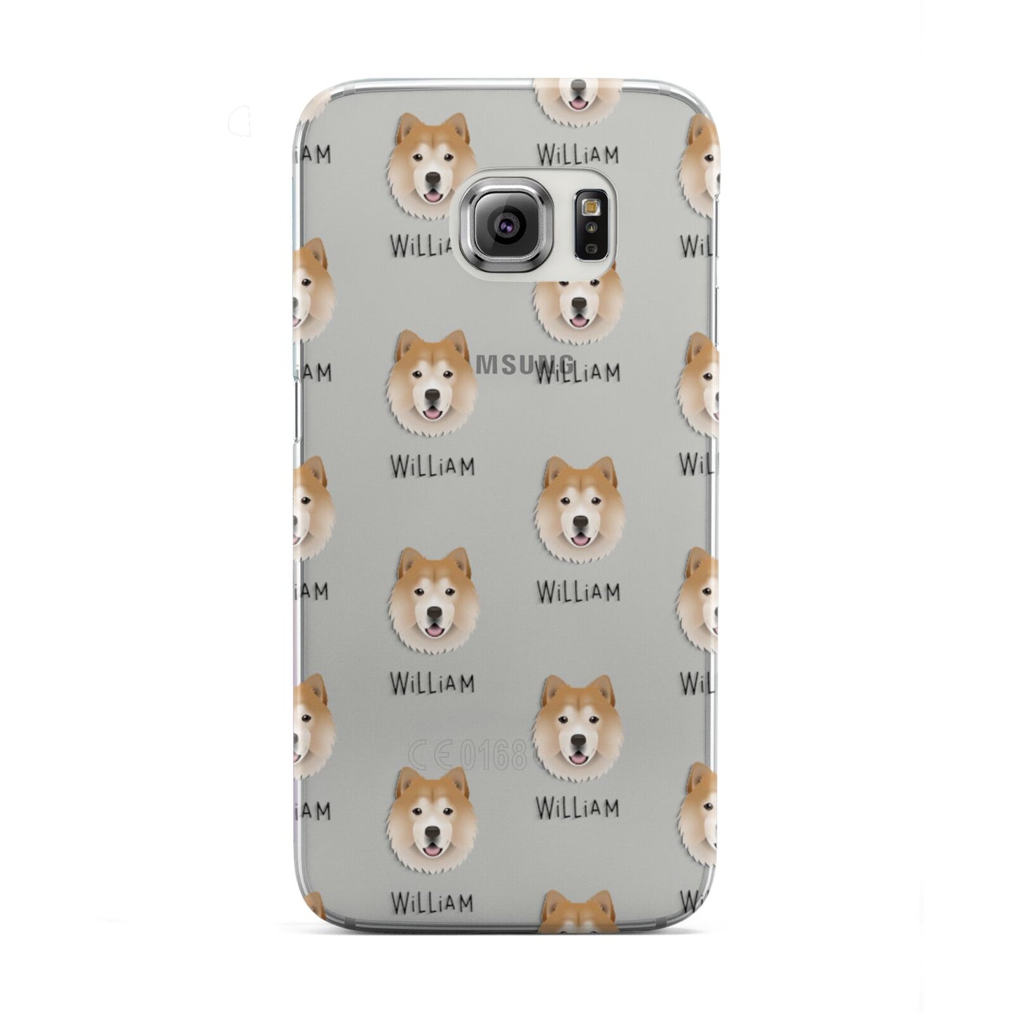 Chusky Icon with Name Samsung Galaxy S6 Edge Case