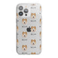 Chusky Icon with Name iPhone 13 Pro Max TPU Impact Case with White Edges