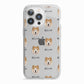 Chusky Icon with Name iPhone 13 Pro TPU Impact Case with White Edges