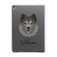 Chusky Personalised Apple iPad Grey Case