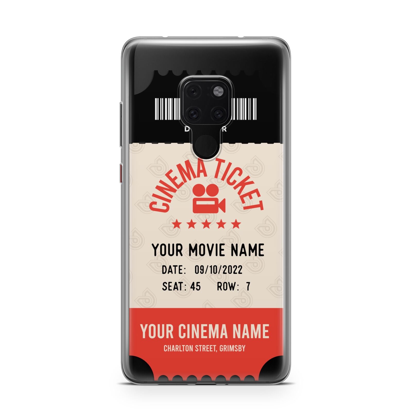 Cinema Ticket Huawei Mate 20 Phone Case