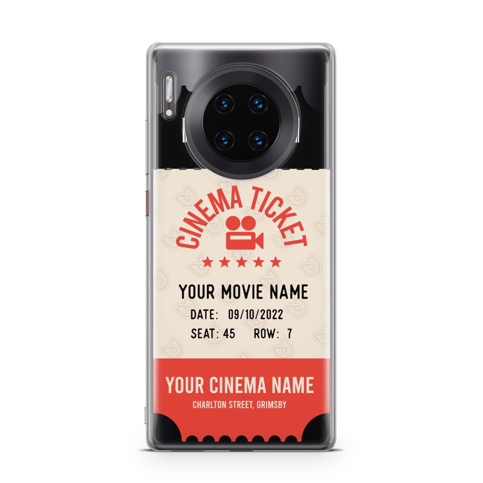 Cinema Ticket Huawei Mate 30 Pro Phone Case