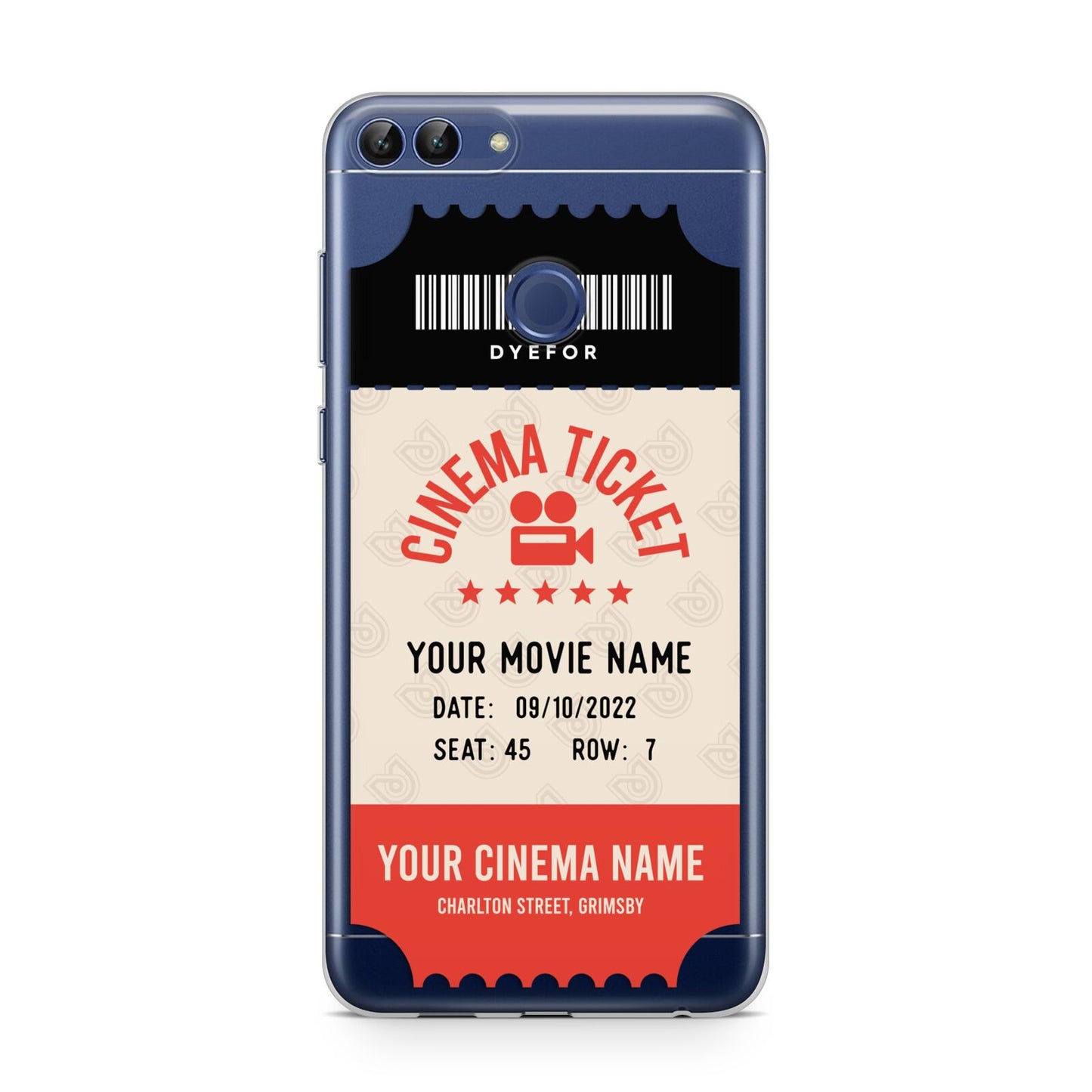 Cinema Ticket Huawei P Smart Case