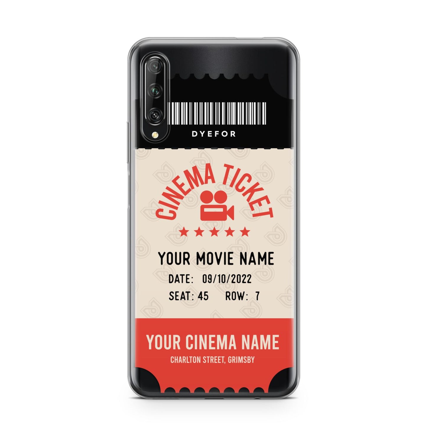 Cinema Ticket Huawei P Smart Pro 2019