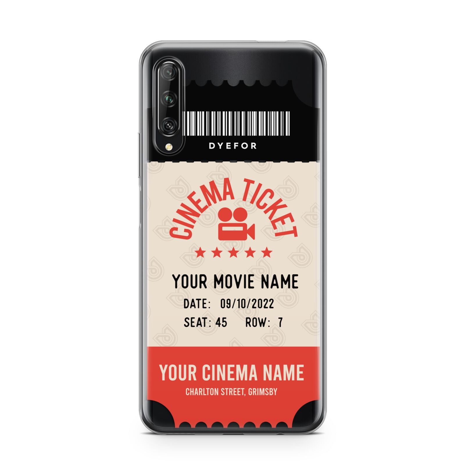 Cinema Ticket Huawei P Smart Pro 2019