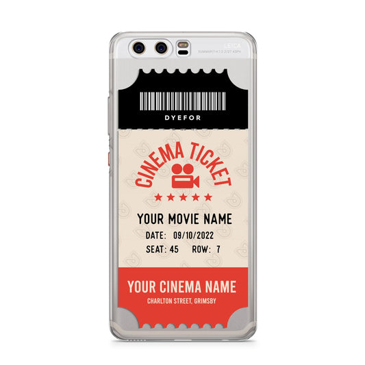 Cinema Ticket Huawei P10 Phone Case