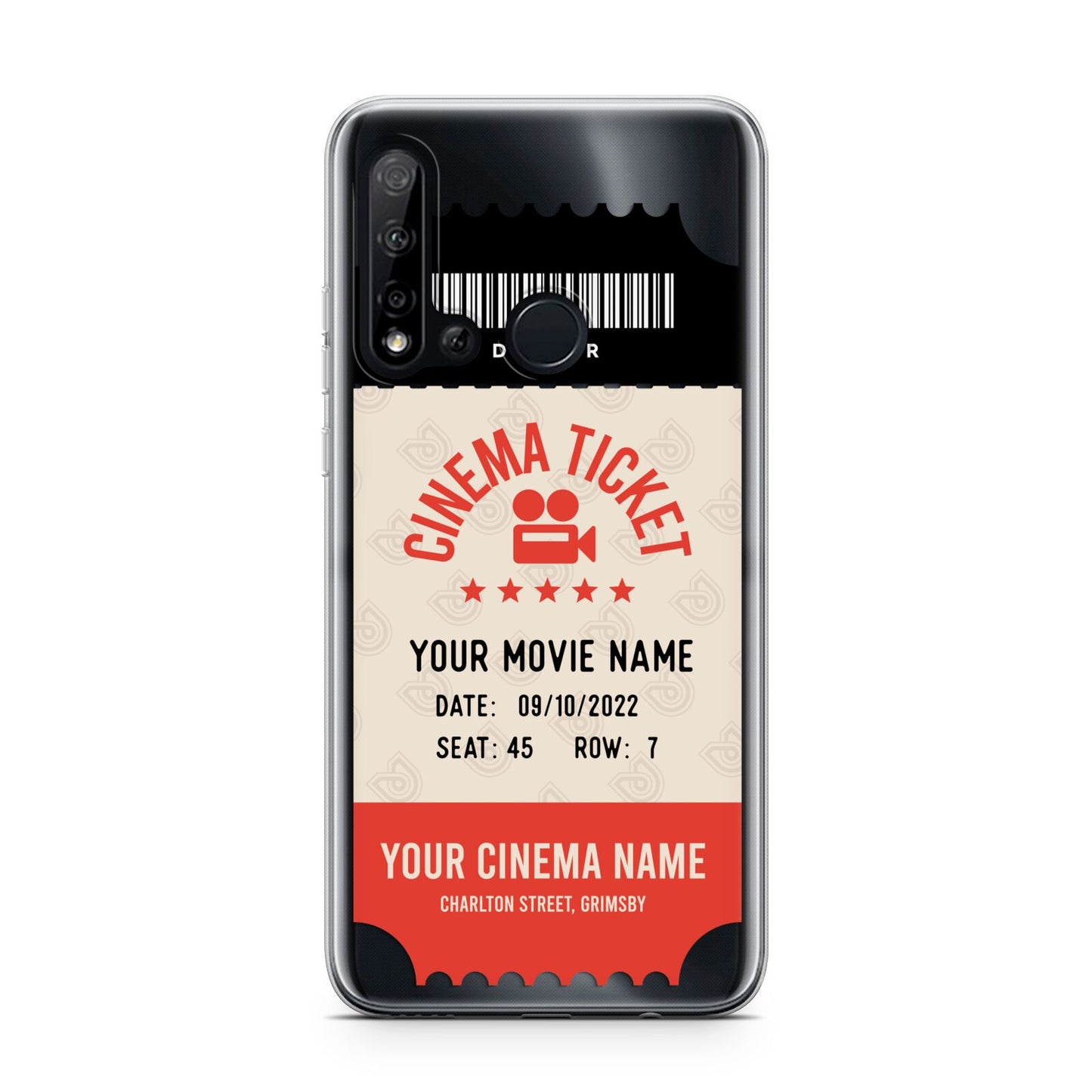 Cinema Ticket Huawei P20 Lite 5G Phone Case