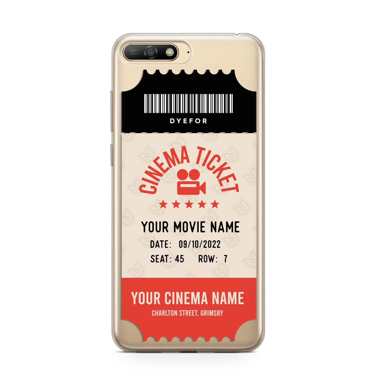 Cinema Ticket Huawei Y6 2018