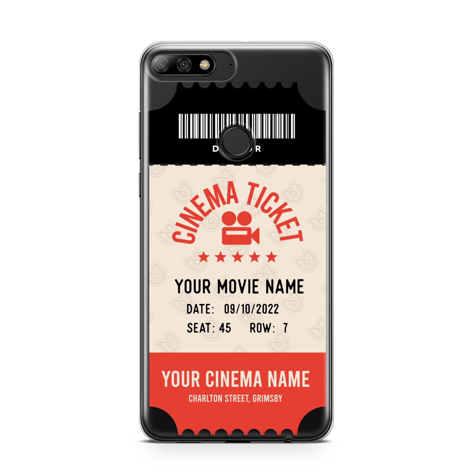 Cinema Ticket Huawei Y7 2018