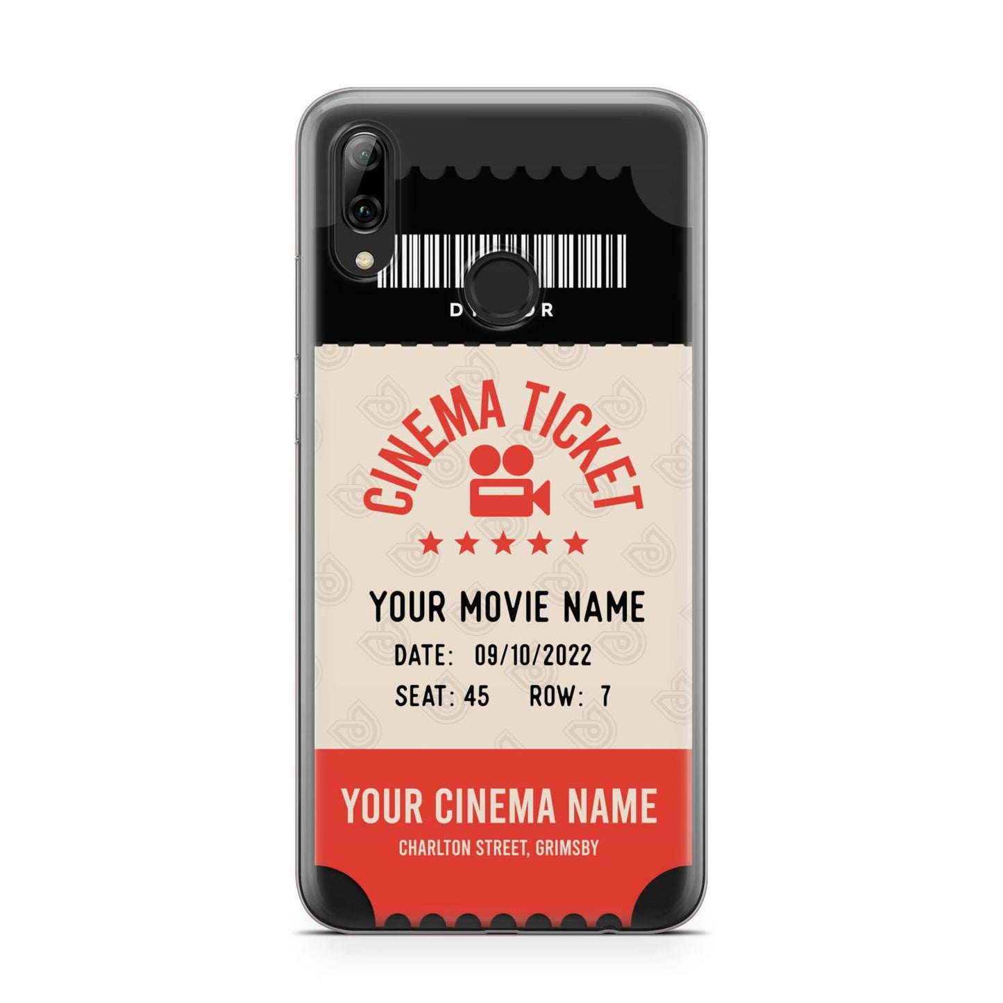 Cinema Ticket Huawei Y7 2019