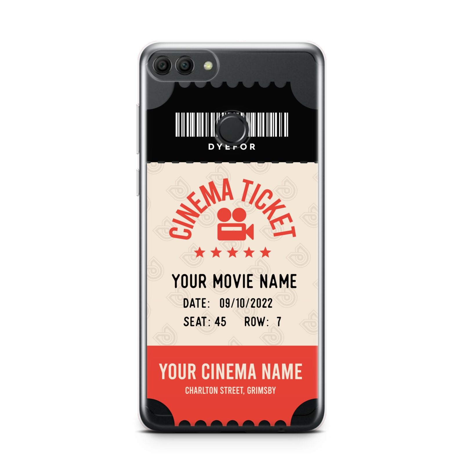 Cinema Ticket Huawei Y9 2018