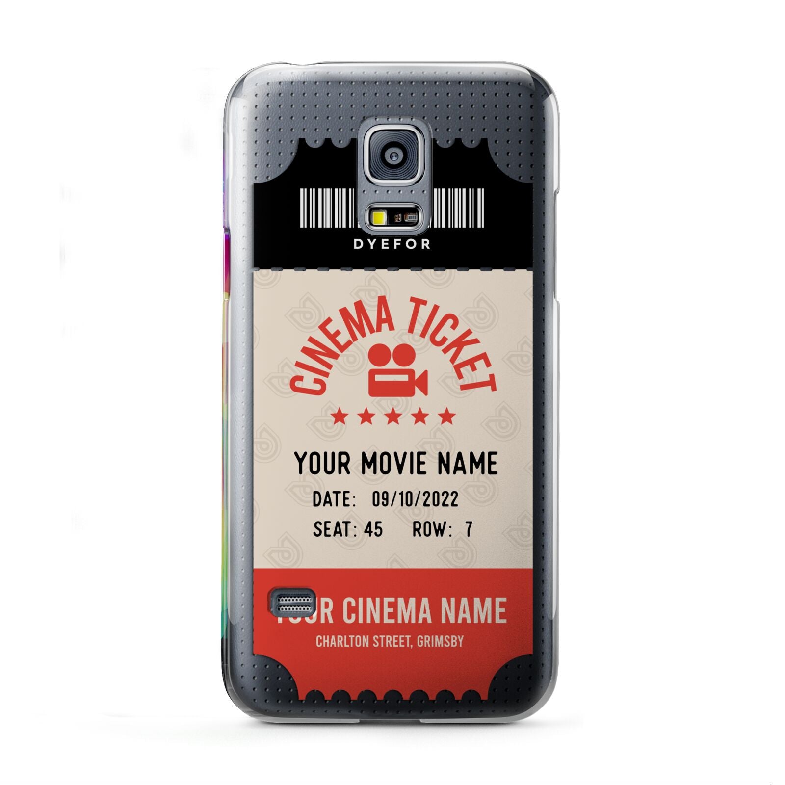 Cinema Ticket Samsung Galaxy S5 Mini Case