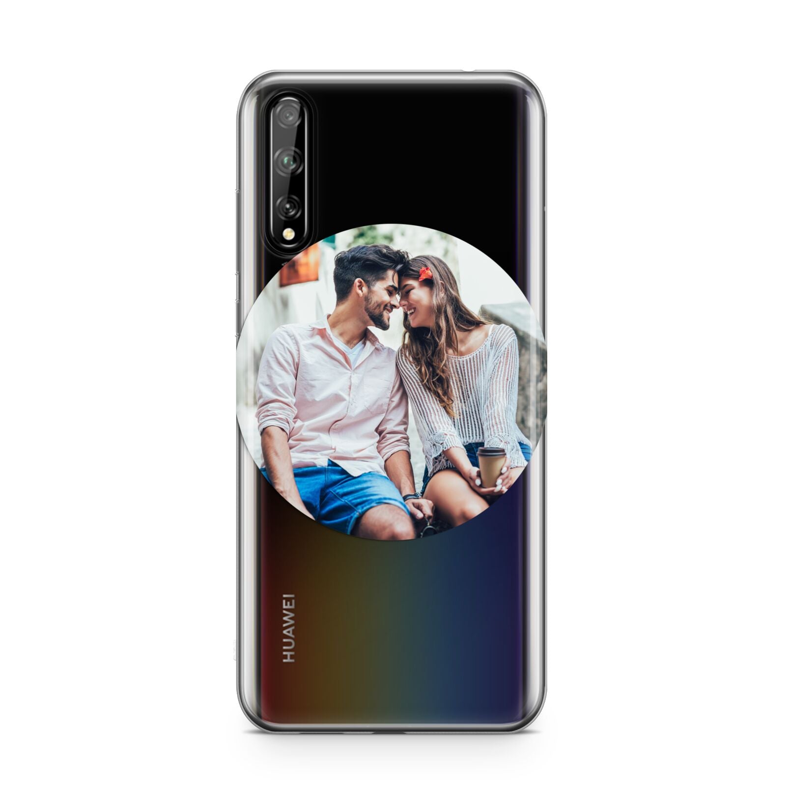 Circle Photo Upload Huawei Enjoy 10s Phone Case