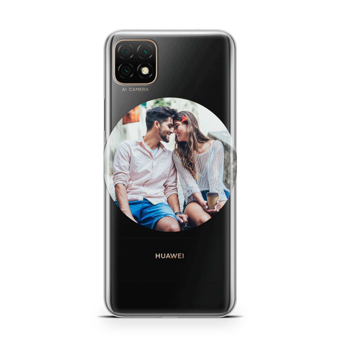 Circle Photo Upload Huawei Enjoy 20 Phone Case