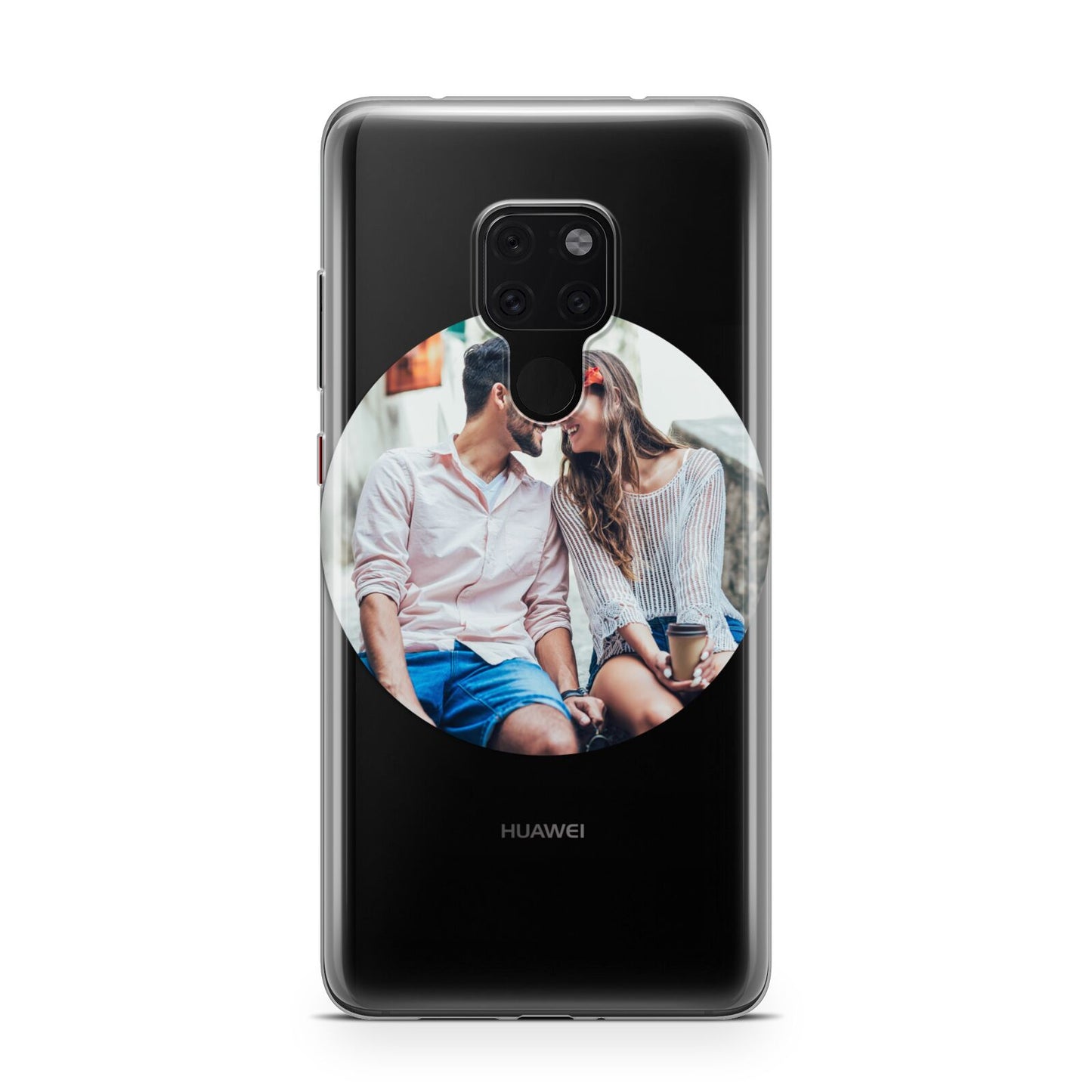 Circle Photo Upload Huawei Mate 20 Phone Case