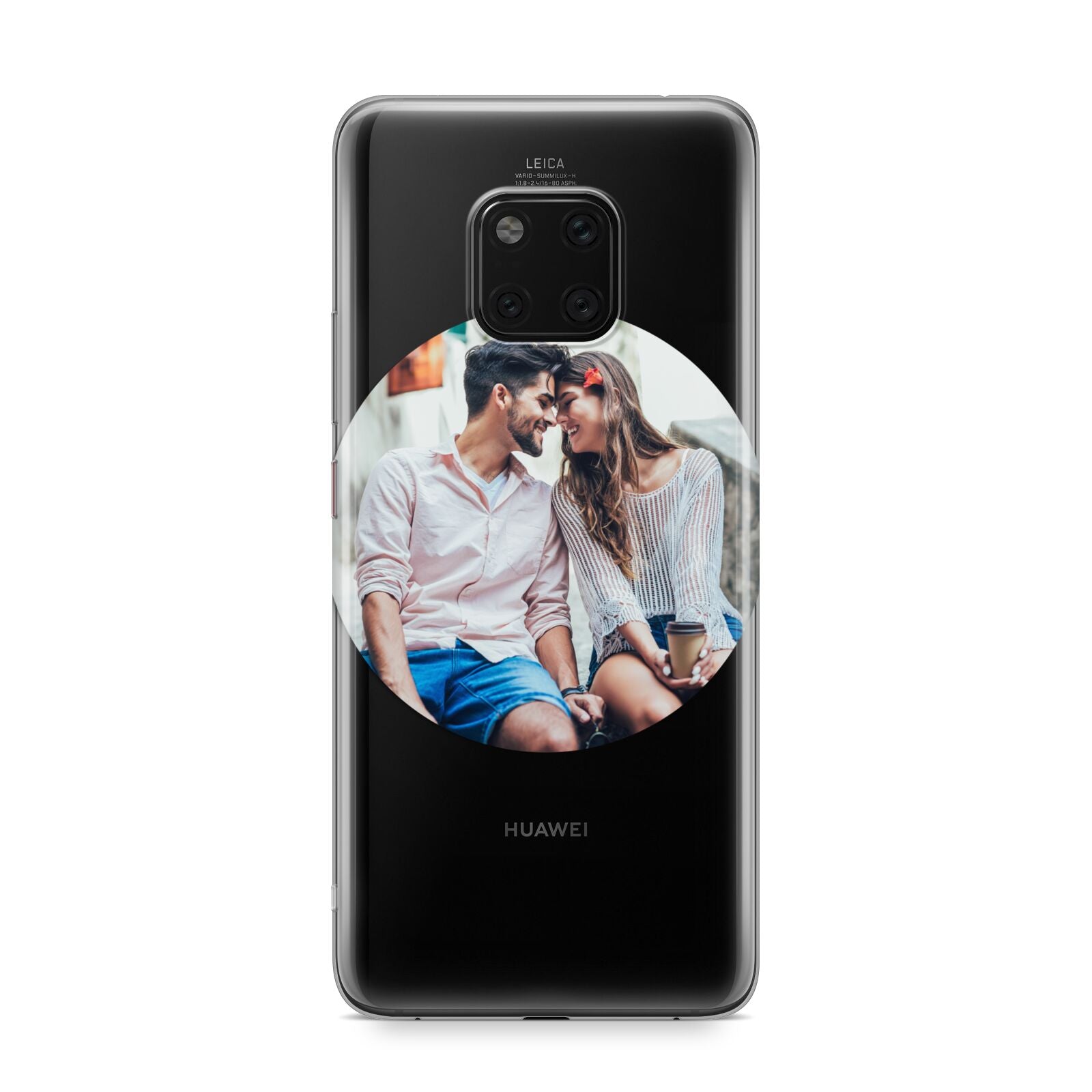 Circle Photo Upload Huawei Mate 20 Pro Phone Case