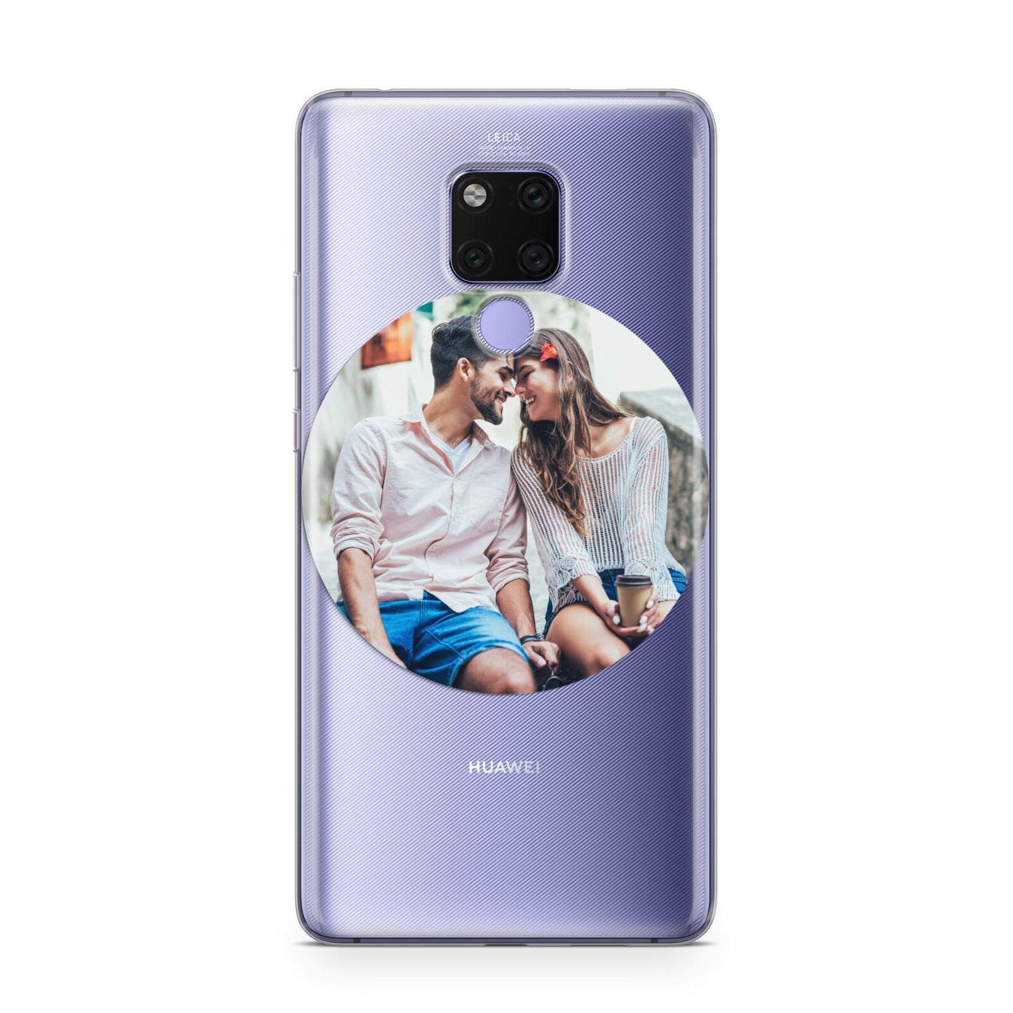 Circle Photo Upload Huawei Mate 20X Phone Case