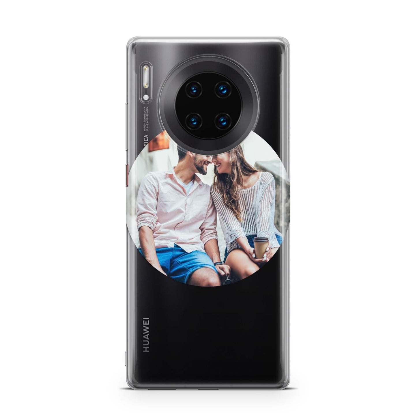 Circle Photo Upload Huawei Mate 30 Pro Phone Case