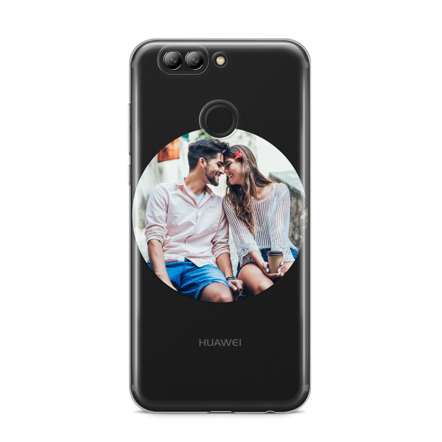 Circle Photo Upload Huawei Nova 2s Phone Case