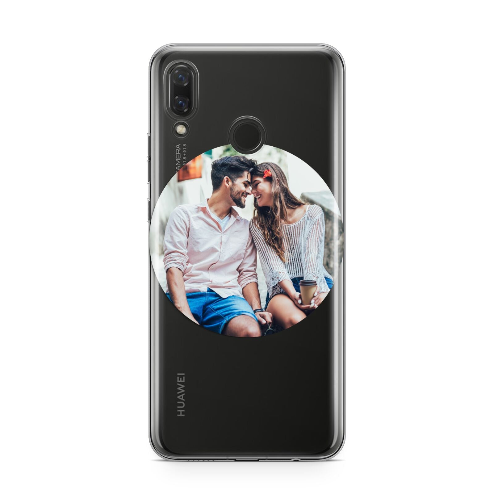 Circle Photo Upload Huawei Nova 3 Phone Case