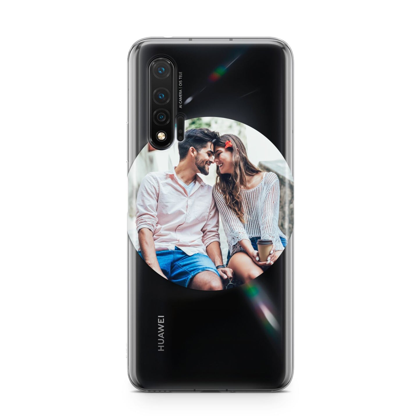 Circle Photo Upload Huawei Nova 6 Phone Case