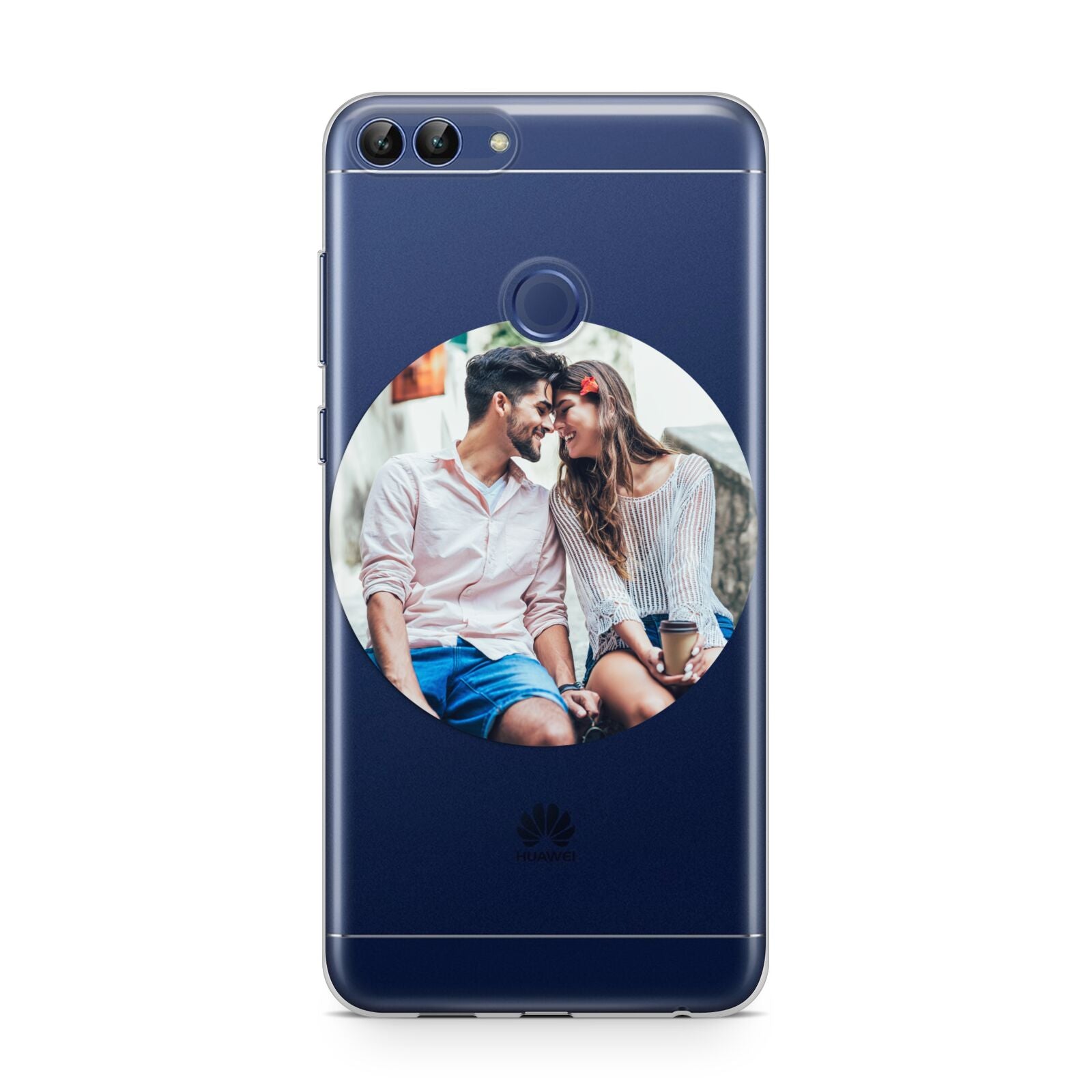 Circle Photo Upload Huawei P Smart Case