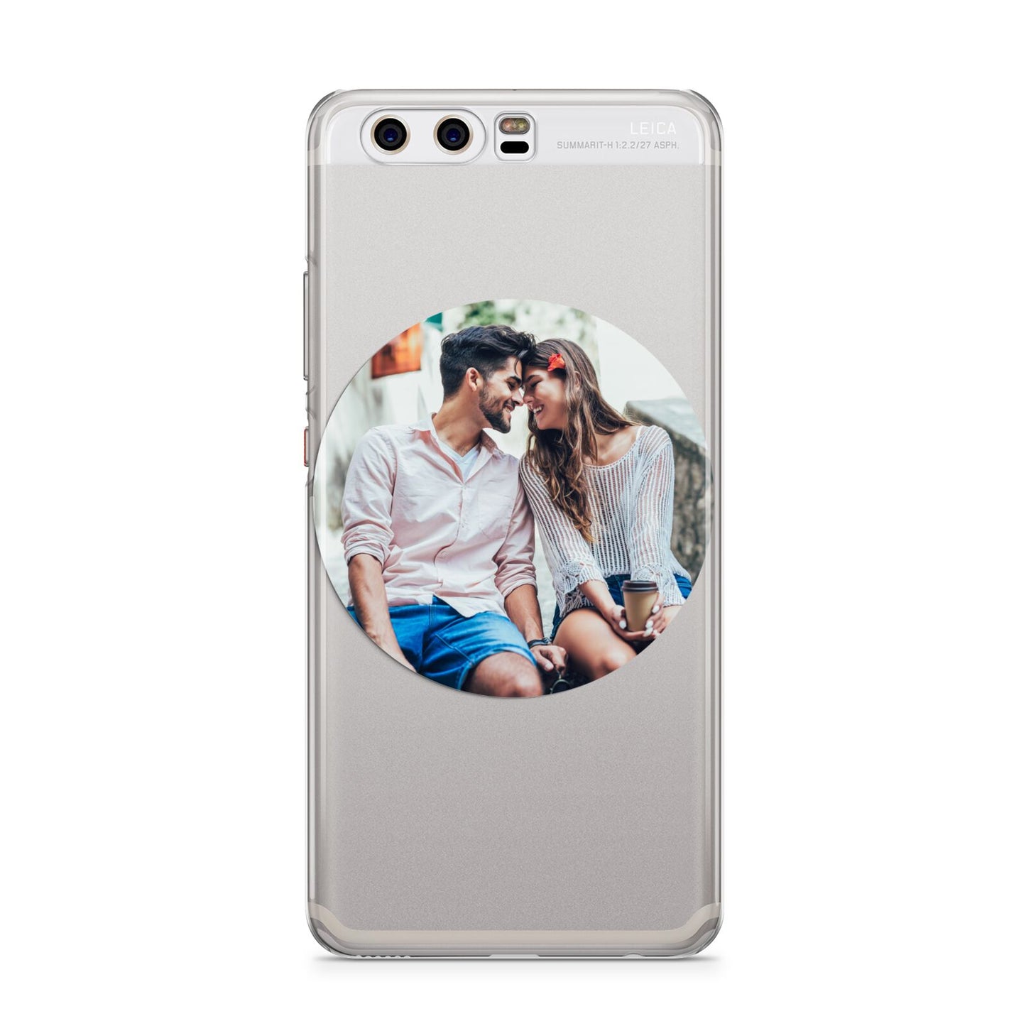 Circle Photo Upload Huawei P10 Phone Case