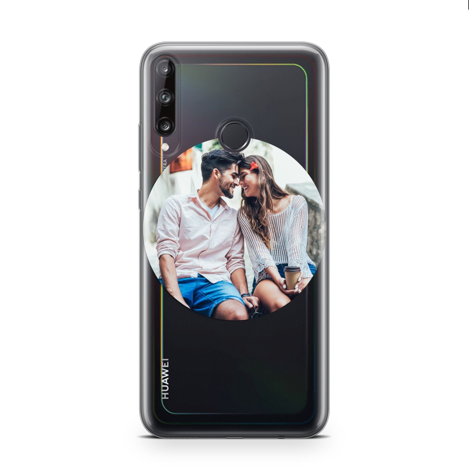 Circle Photo Upload Huawei P40 Lite E Phone Case