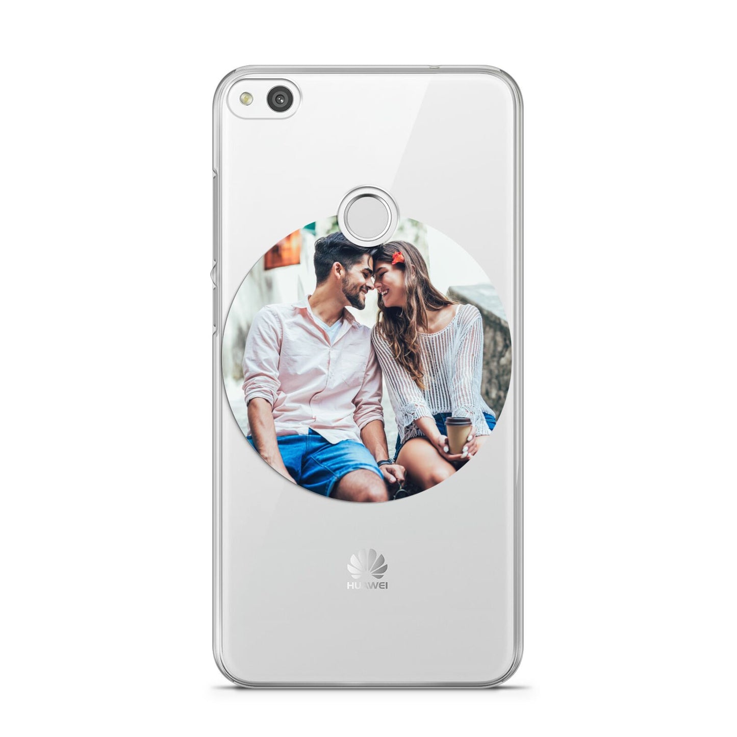 Circle Photo Upload Huawei P8 Lite Case