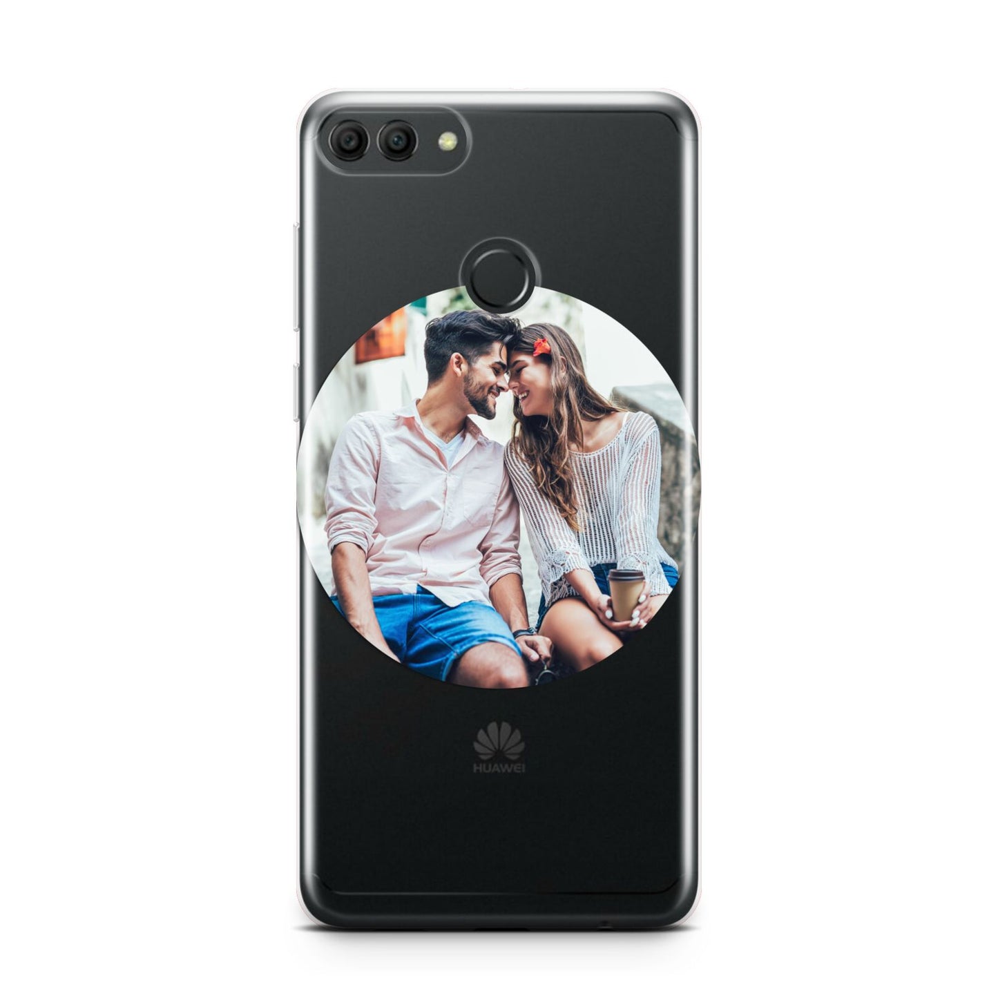 Circle Photo Upload Huawei Y9 2018