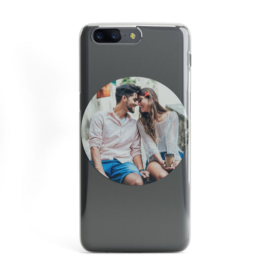 Circle Photo Upload OnePlus Case