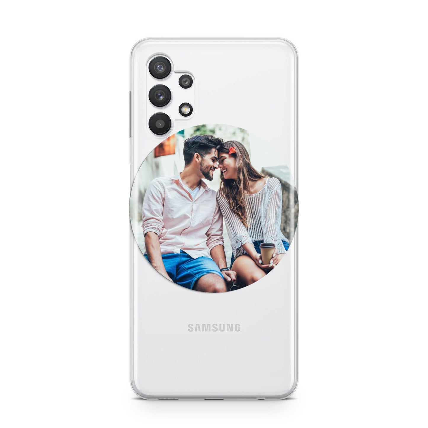 Circle Photo Upload Samsung A32 5G Case