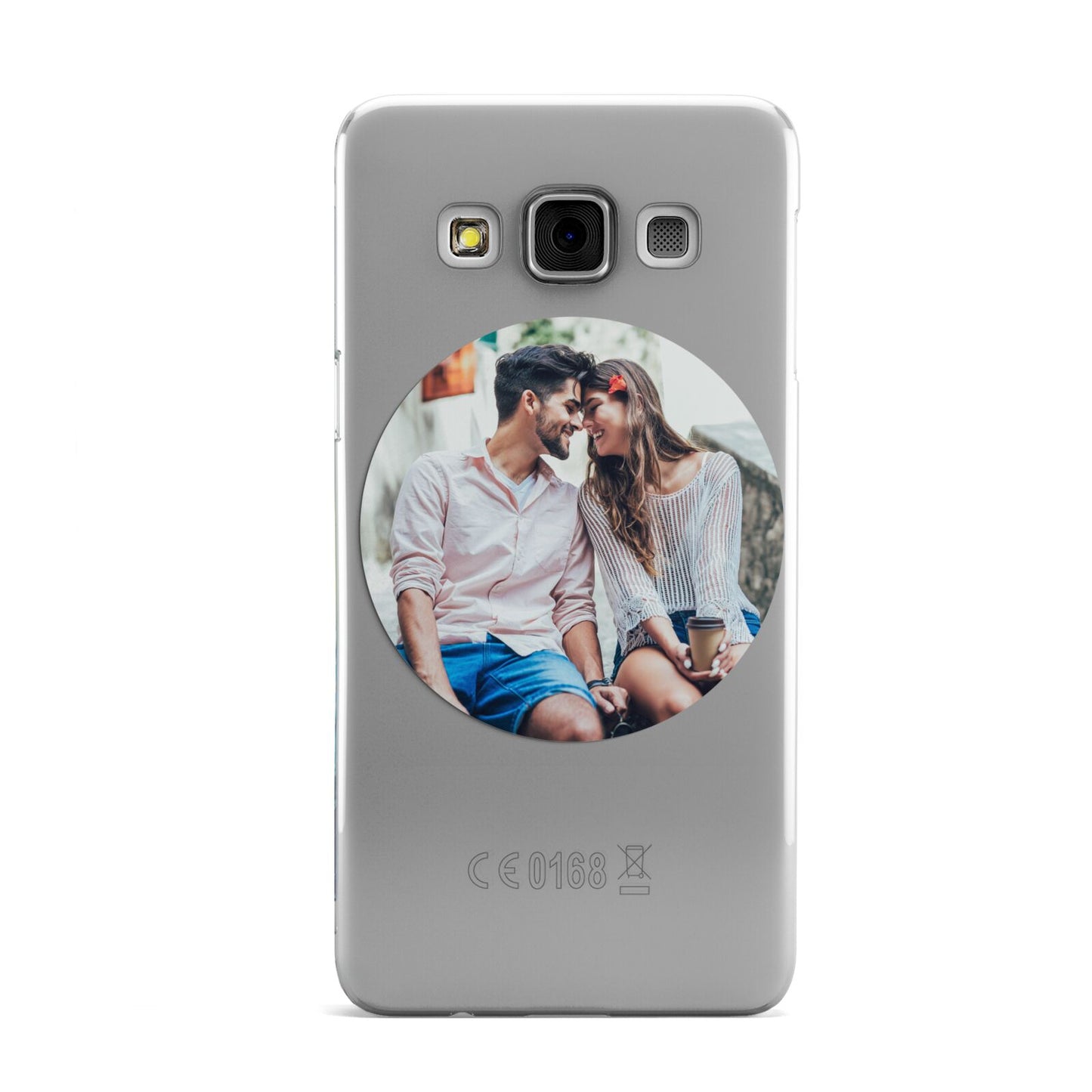 Circle Photo Upload Samsung Galaxy A3 Case