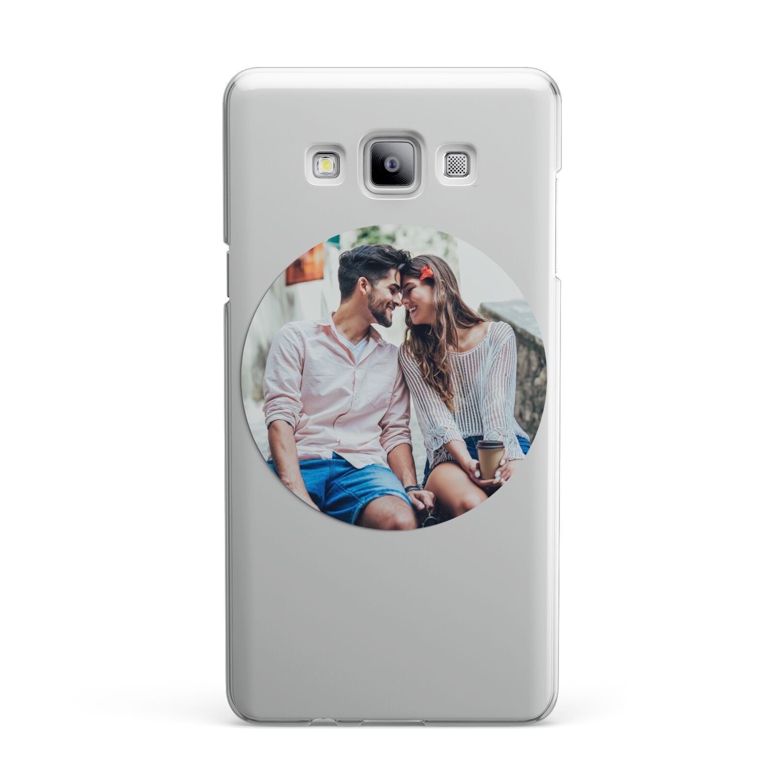 Circle Photo Upload Samsung Galaxy A7 2015 Case