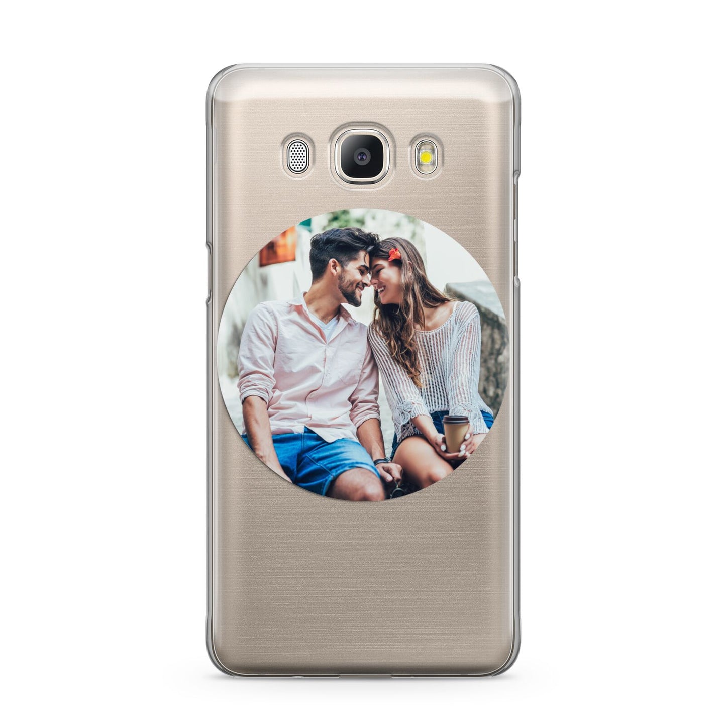 Circle Photo Upload Samsung Galaxy J5 2016 Case