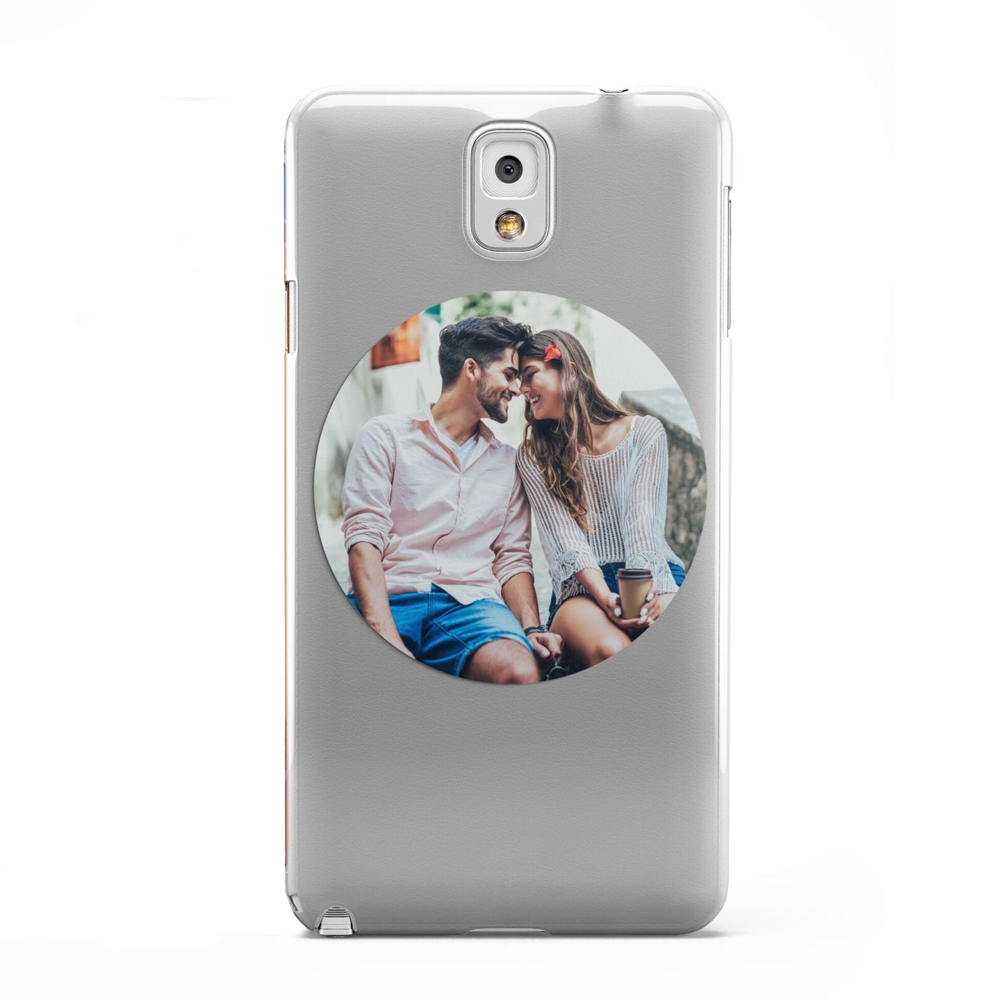 Circle Photo Upload Samsung Galaxy Note 3 Case