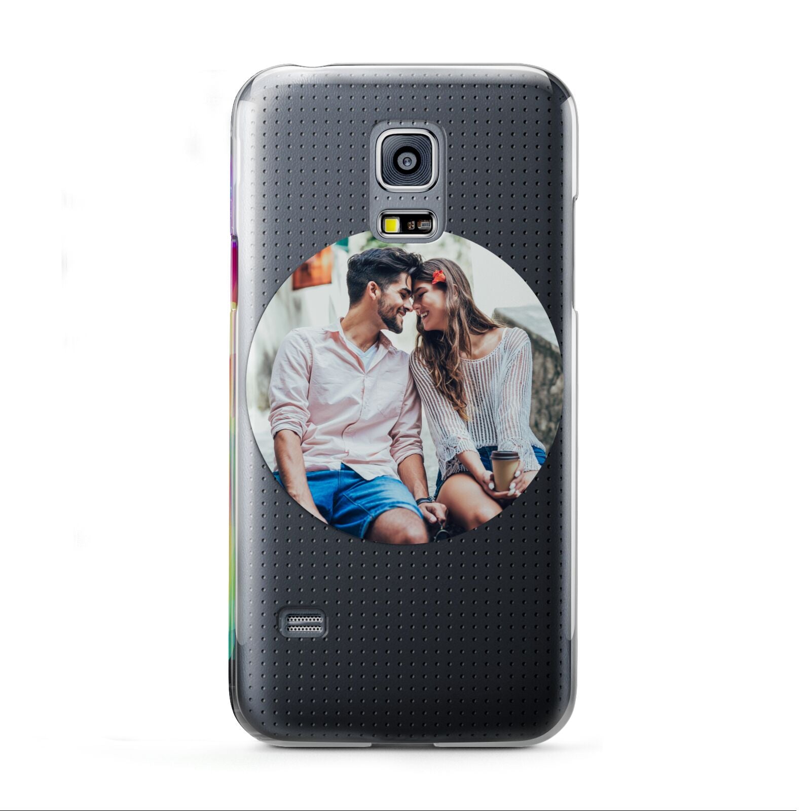 Circle Photo Upload Samsung Galaxy S5 Mini Case