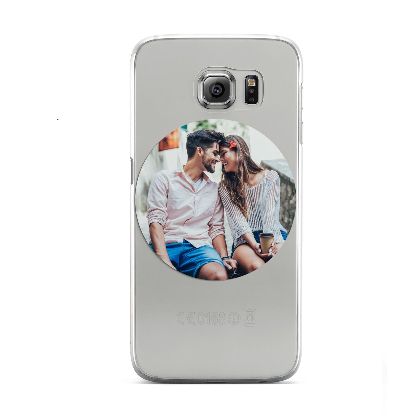 Circle Photo Upload Samsung Galaxy S6 Case