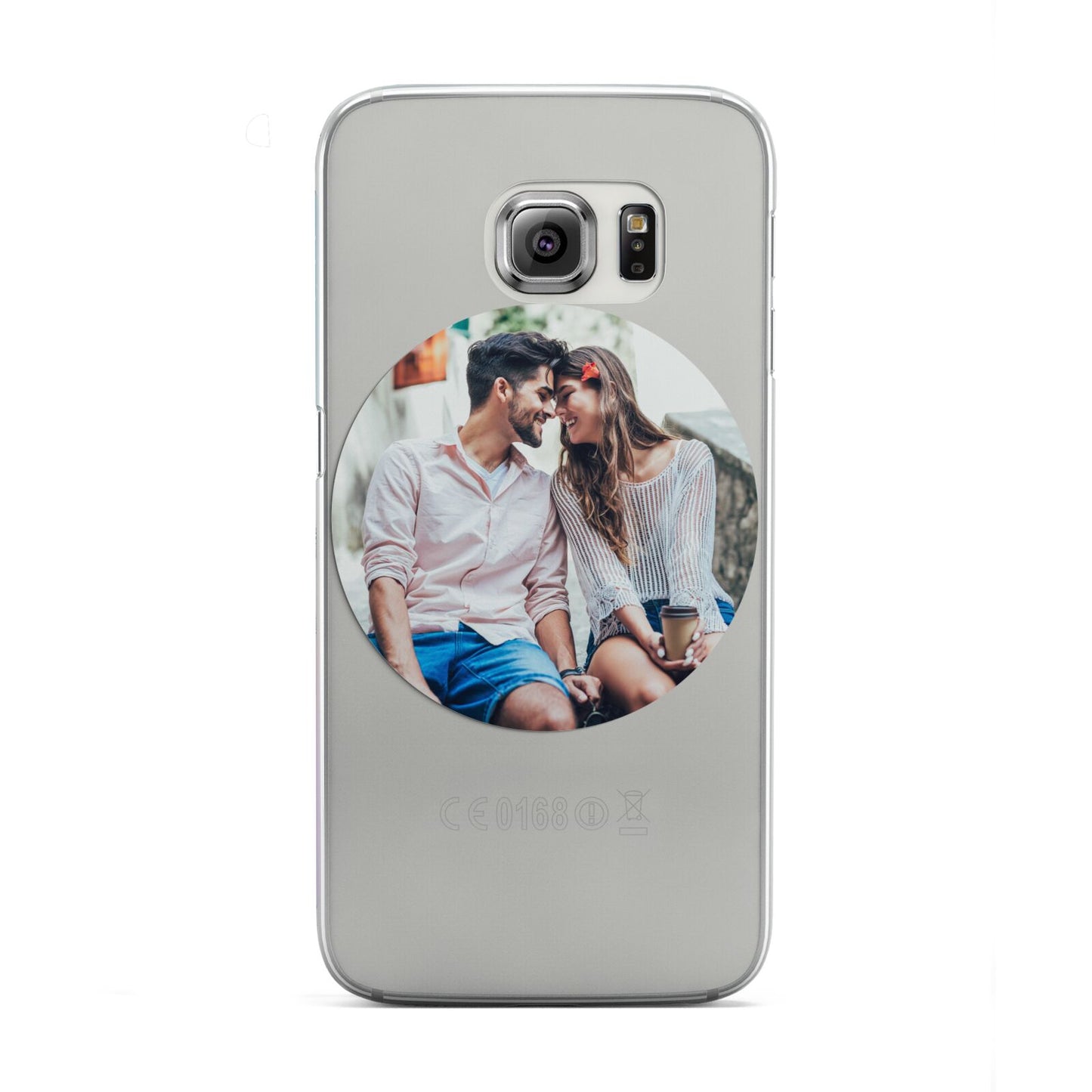 Circle Photo Upload Samsung Galaxy S6 Edge Case