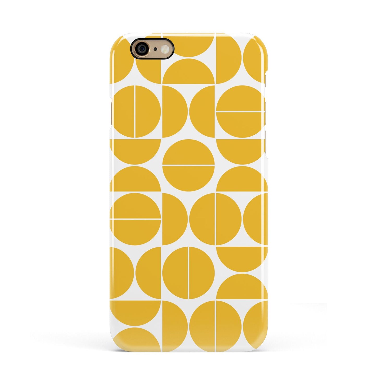 Circular Geometric Pattern Apple iPhone 6 3D Snap Case