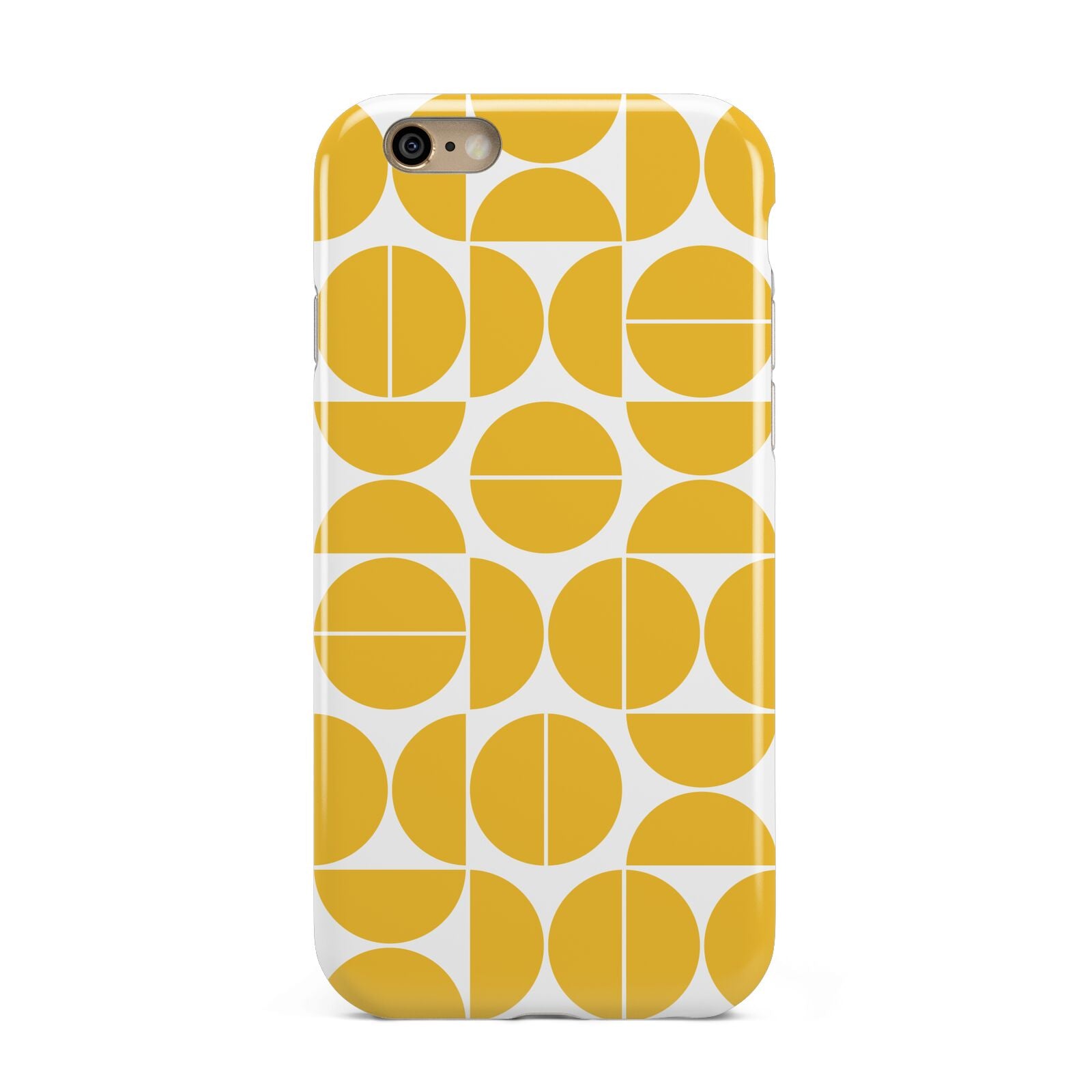 Circular Geometric Pattern Apple iPhone 6 3D Tough Case