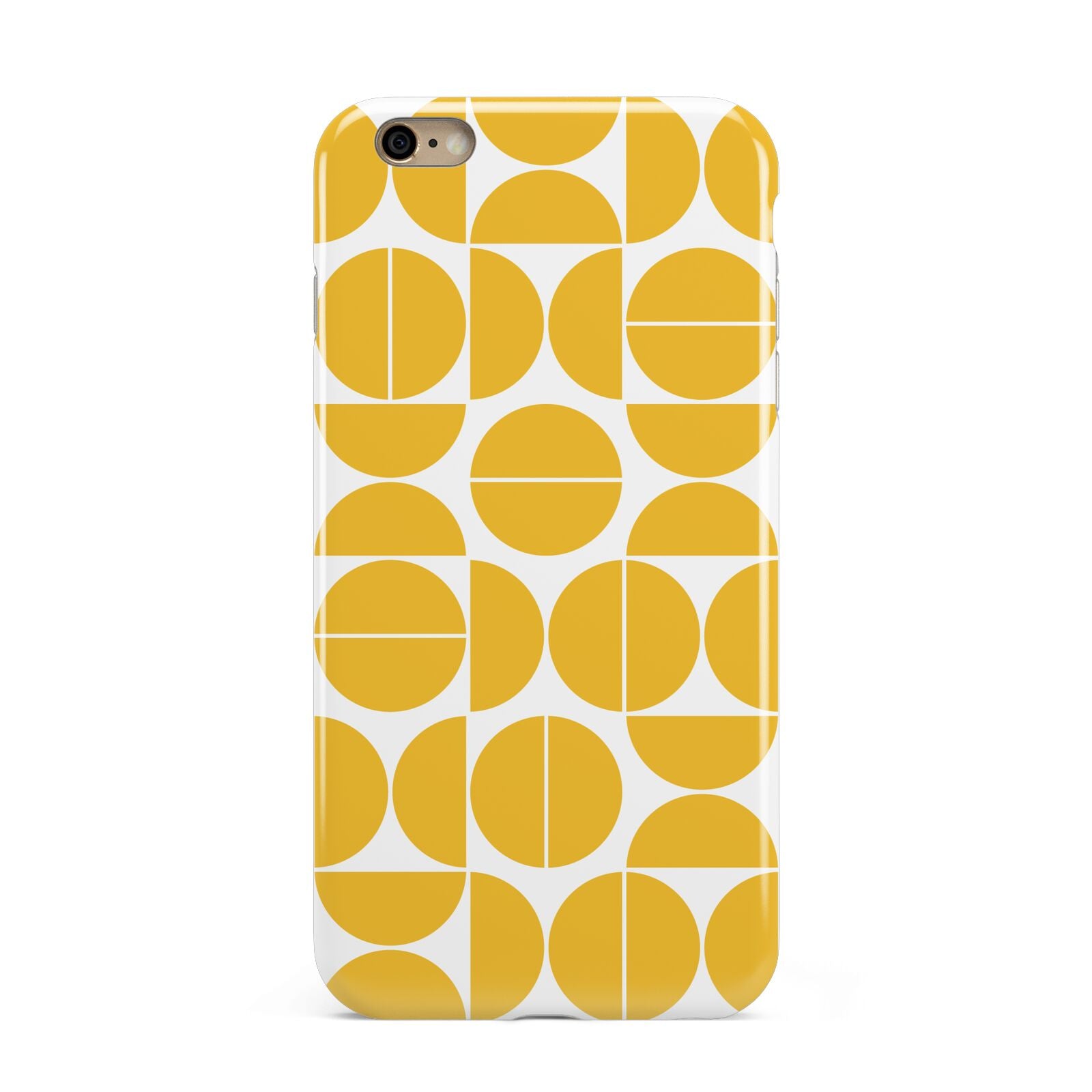 Circular Geometric Pattern Apple iPhone 6 Plus 3D Tough Case