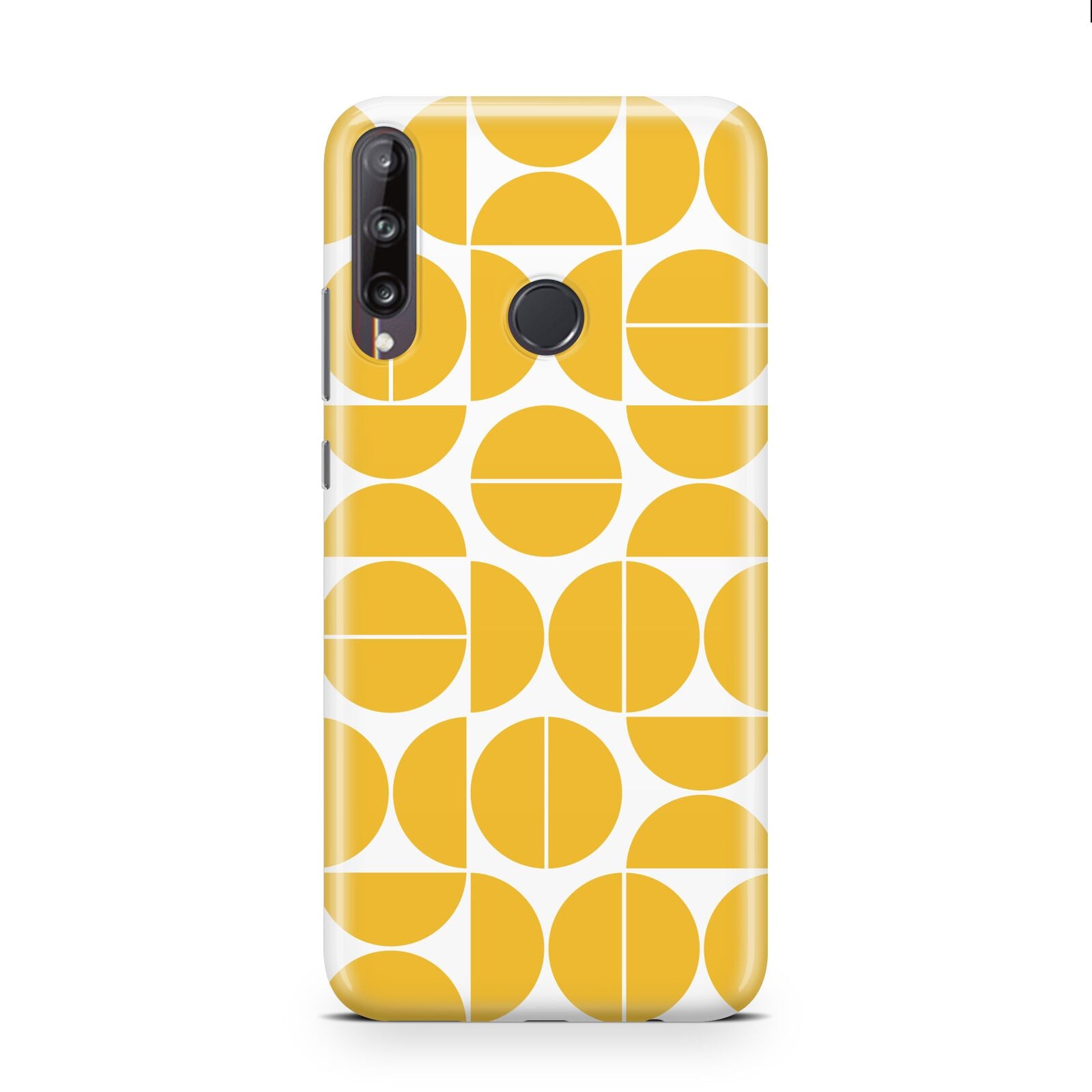 Circular Geometric Pattern Huawei P40 Lite E Phone Case