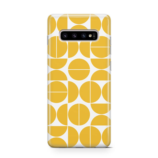 Circular Geometric Pattern Protective Samsung Galaxy Case